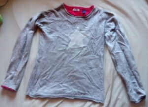 Pull étoile gris