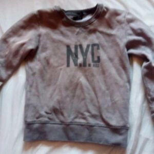 Sweat-shirt kaki NYC