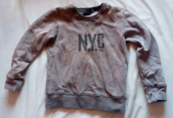 Sweat-shirt kaki NYC