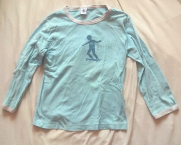 T-shirt manches longues petit bateau