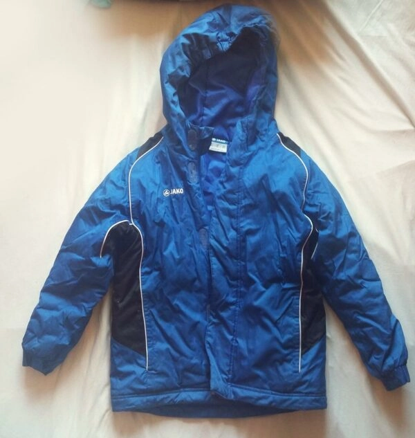 Manteau chaud bleu Jako
