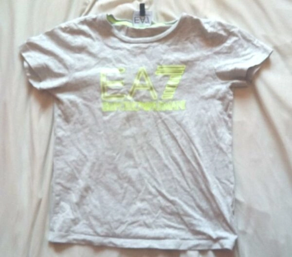 T-shirt gris Armani EA7